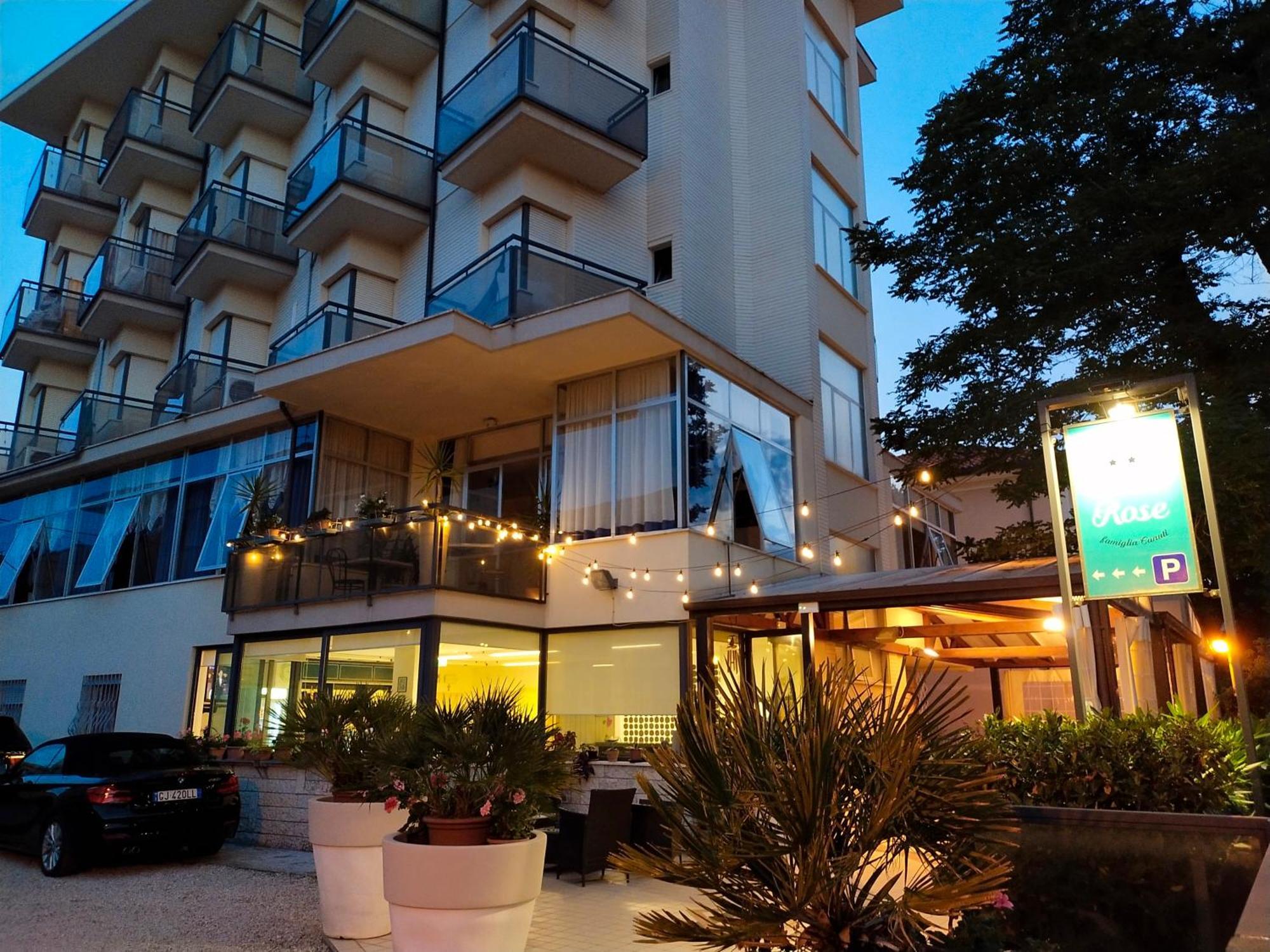 Hotel Goldene Rose Rimini Exterior photo